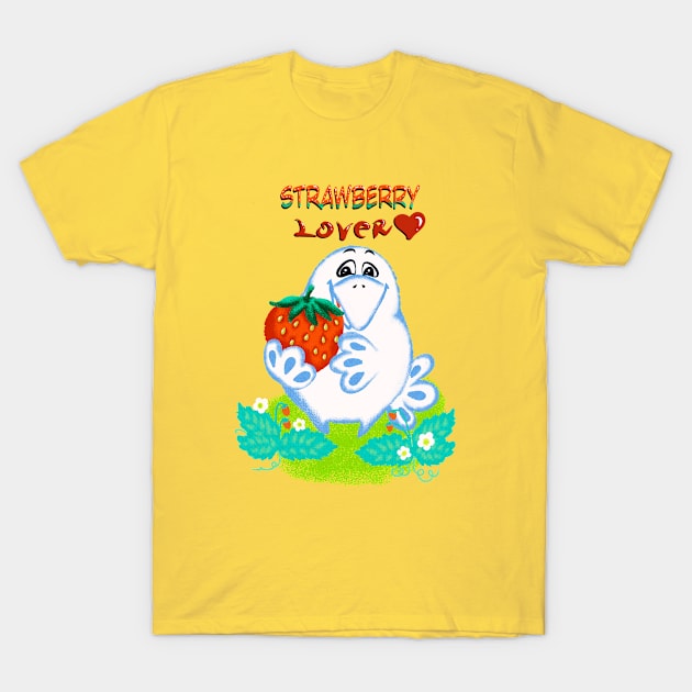 Strawberry lover T-Shirt by maryglu